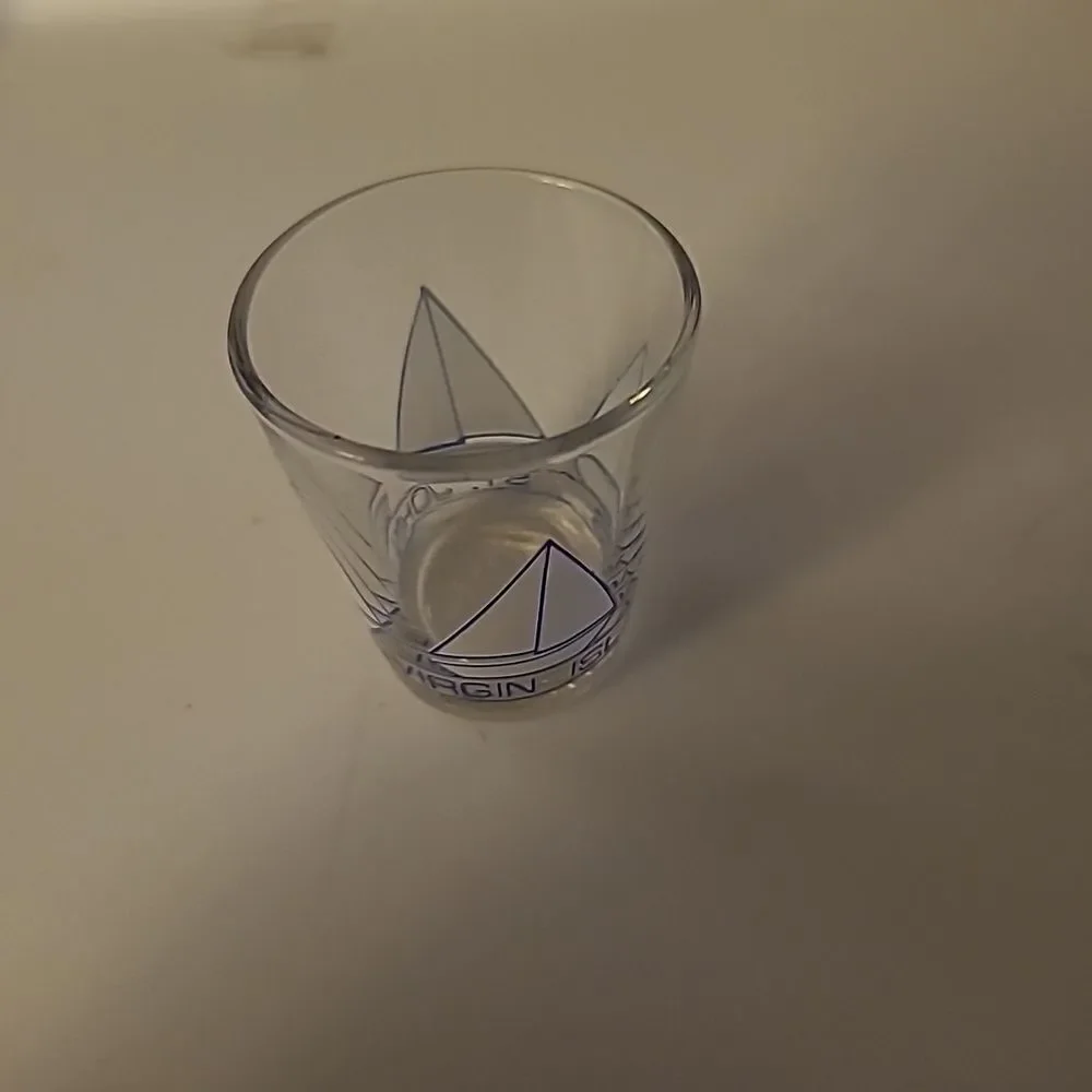 St.Johns U.S. Virginia Islands Shot Glass
